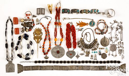 LARGE GROUP OF TRIBAL AND