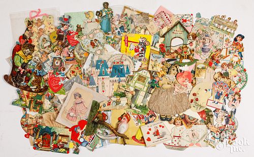 LARGE GROUP OF VALENTINE CARDSLarge