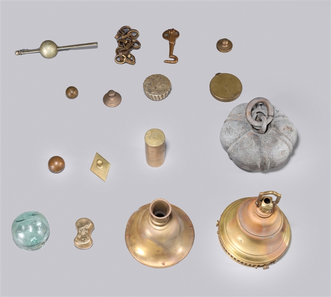 Large group of various metal and