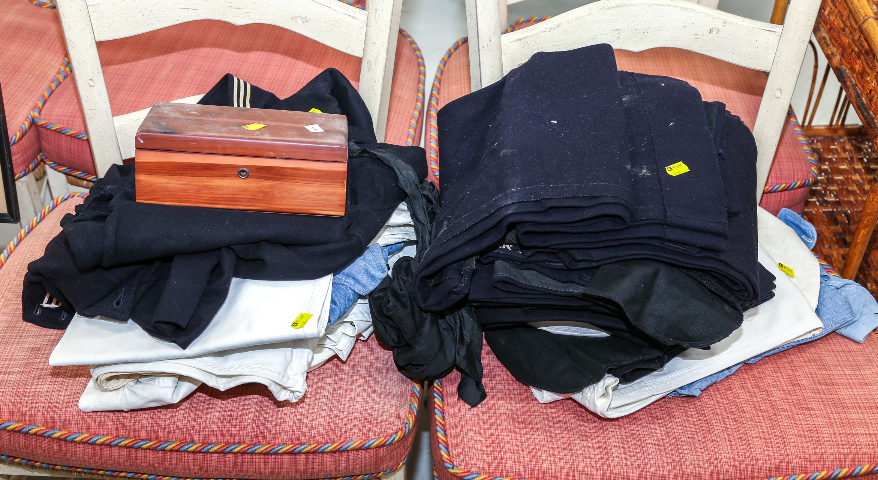 LARGE GROUP OF WWII ERA NAVY