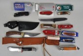 LARGE GROUP VINTAGE POCKET KNI