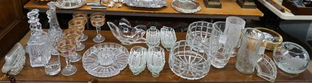 LARGE GROUP WITH CRYSTAL AND
