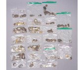 LARGE GROUPING FOREIGN COINS<b