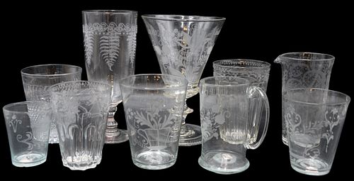 LARGE GROUPING OF 10 PIECES OF