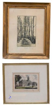 LARGE GROUPING OF 14 PRINTS, L