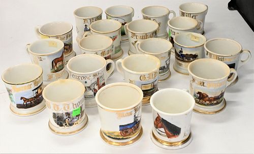 LARGE GROUPING OF 20 HORSE THEMED