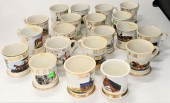 LARGE GROUPING OF 20 HORSE THE