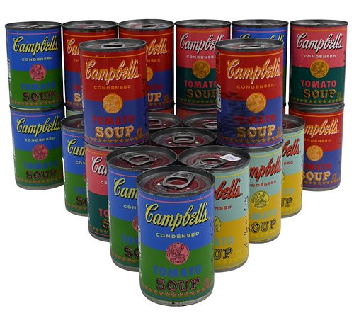 LARGE GROUPING OF 24 ANDY WARHOL