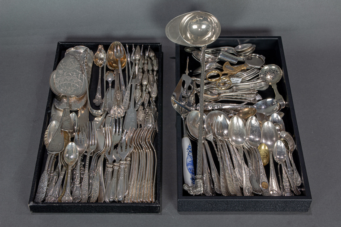 LARGE GROUPING OF (28) STERLING