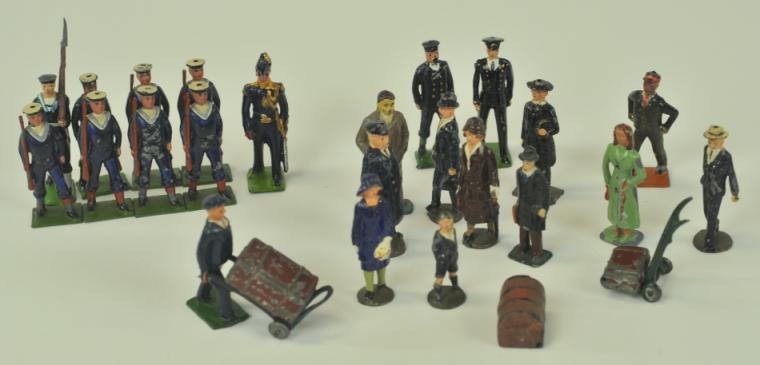 LARGE GROUPING OF BRITAINS Both