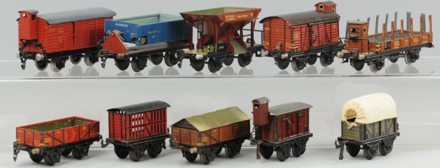 LARGE GROUPING OF MARKLIN FREIGHT
