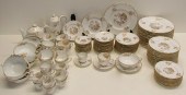 LARGE GROUPING OF SPODE "LOUVA
