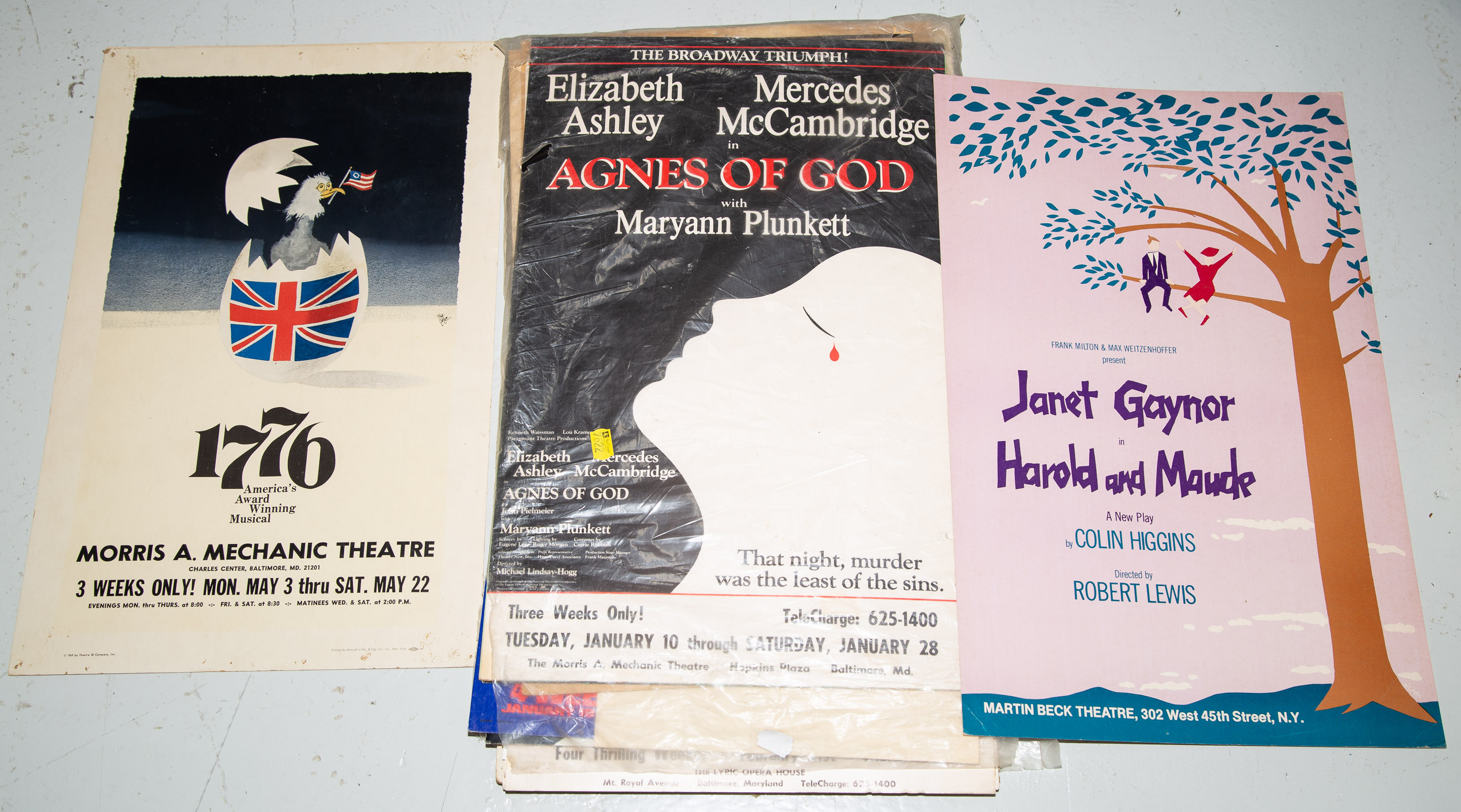 LARGE GROUPING OF THEATER