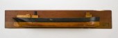 LARGE HALF HULL MODEL OF A FRE