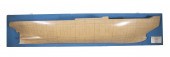 LARGE HALF HULL PLATING MODEL