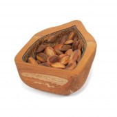 LARGE HAND-CARVED VESSEL WITH