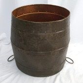 LARGE HAND HAMMERED COPPER BAR