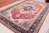 LARGE HAND KNOTTED ORIENTAL CA