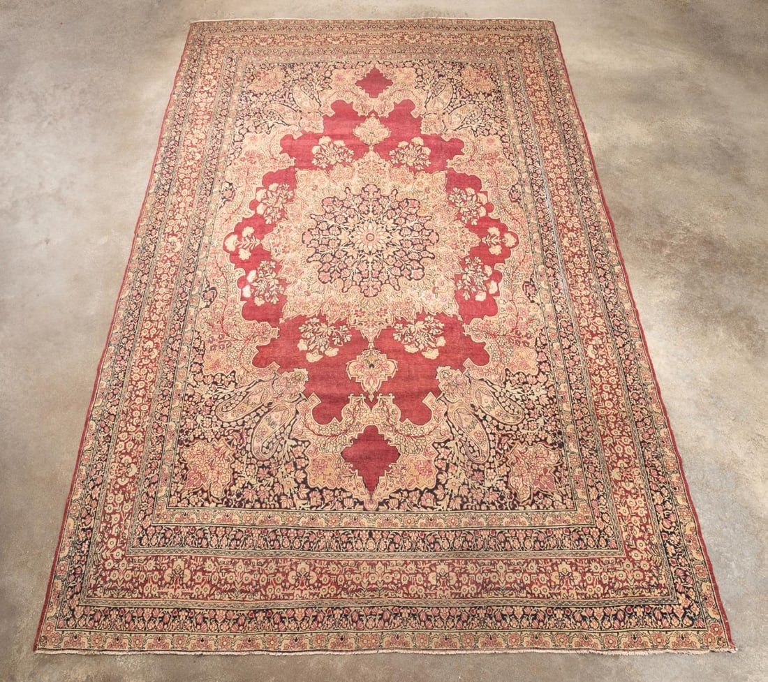 LARGE HAND KNOTTED PERSIAN
