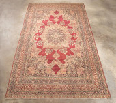 LARGE HAND KNOTTED PERSIAN KER