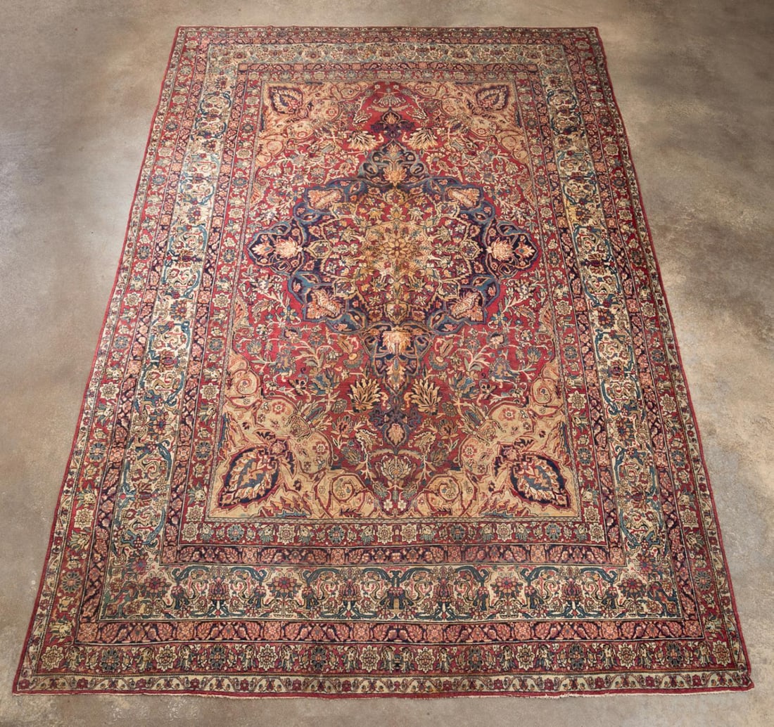 LARGE HAND KNOTTED PERSIAN LAVAR