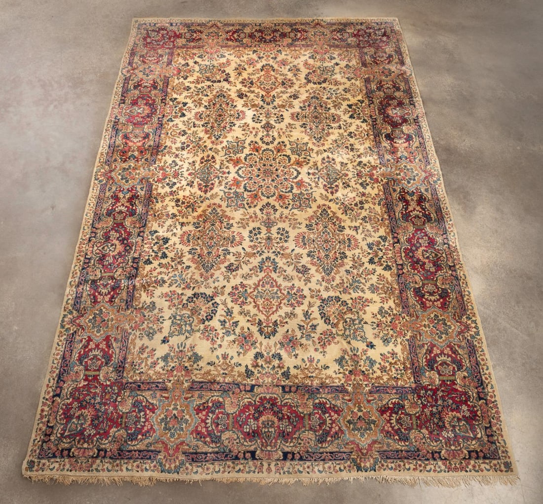 LARGE HAND KNOTTED PERSIAN LAVAR