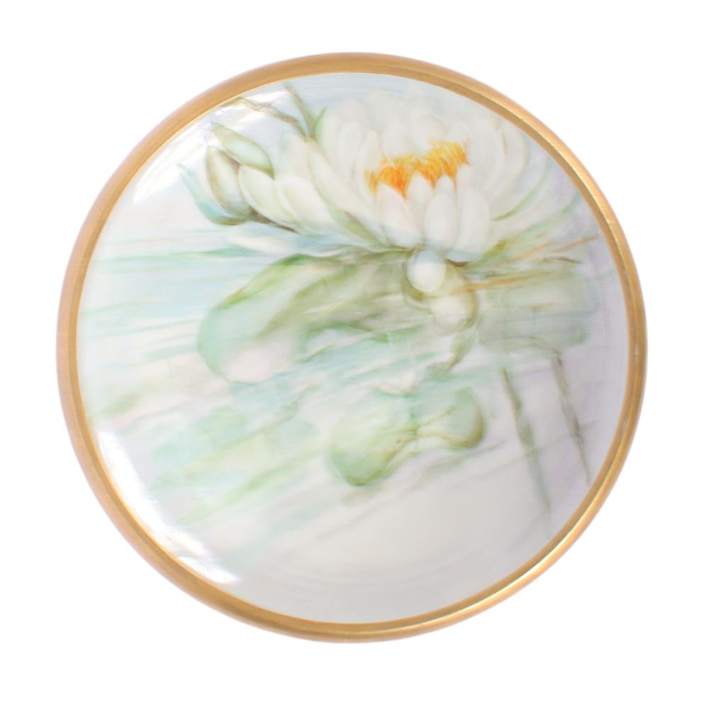 LARGE HAND PAINTED VICTORIAN