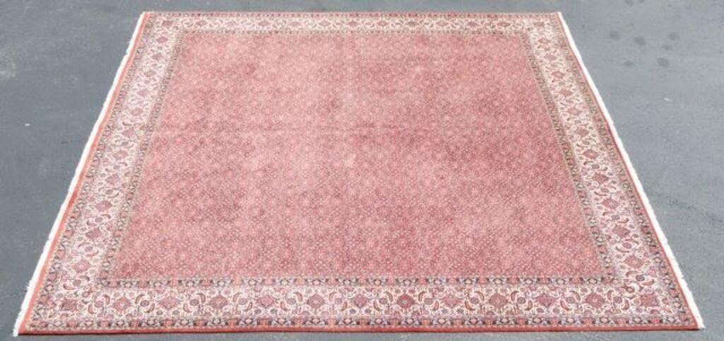 LARGE HAND-TIED BIDJAR RUG, IRAN,