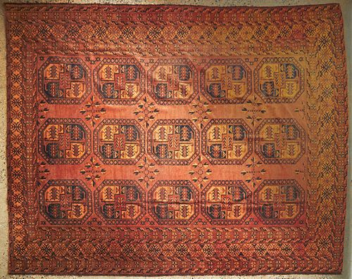 LARGE HAND TIED CAUCASIAN RUG 8 X