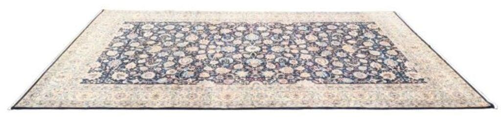 LARGE HAND-TIED KASHAN RUG, ROMANIA