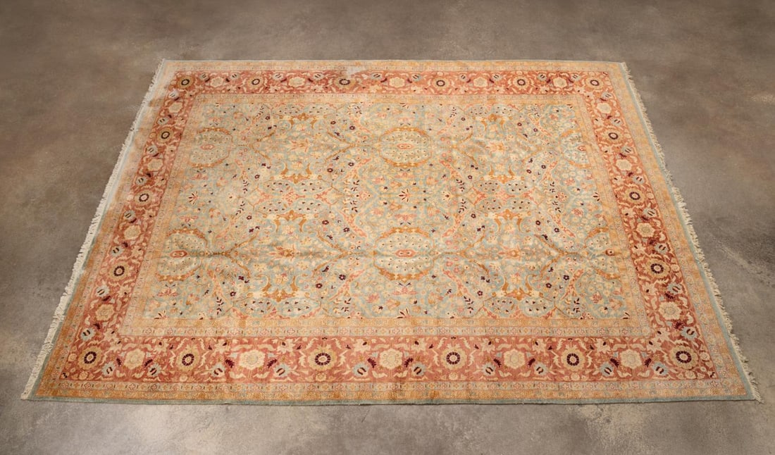 LARGE HAND WOVEN PAKISTANI TABRIZ