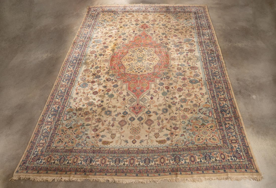 LARGE HAND WOVEN TURKISH OUSHAK