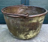 LARGE HAND WROUGHT COPPER APPL