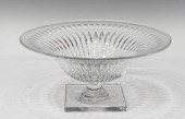 LARGE HAWKES CUT CRYSTAL COMPO