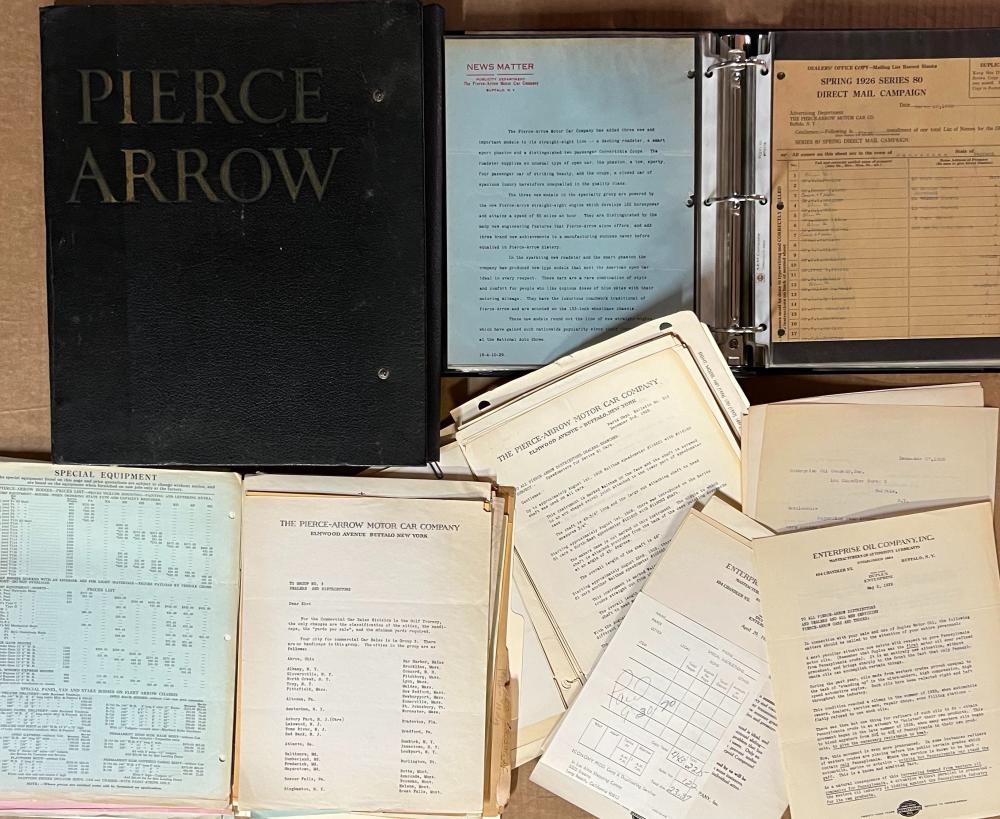 LARGE HEAVY BOX OF PIERCE FACTORY