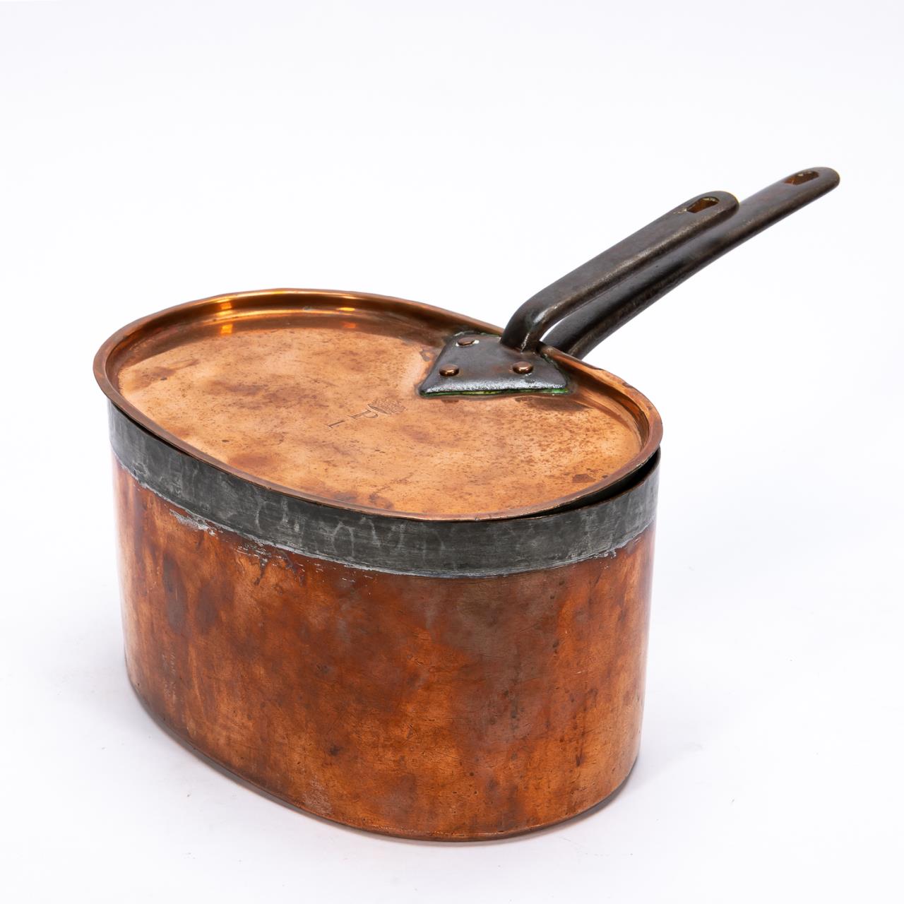 LARGE & HEAVY COPPER COOKWARE