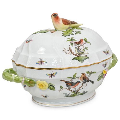 LARGE HEREND "ROTHSCHILD" OVAL