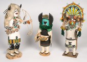 Large Hopi Katsinas lot of 5 i