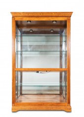 LARGE HOWARD MILLER OAK AND GL