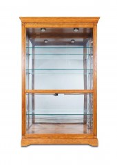 LARGE HOWARD MILLER OAK AND GL