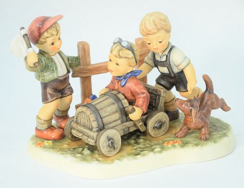 LARGE HUMMEL, 'SOAP BOX DERBY',