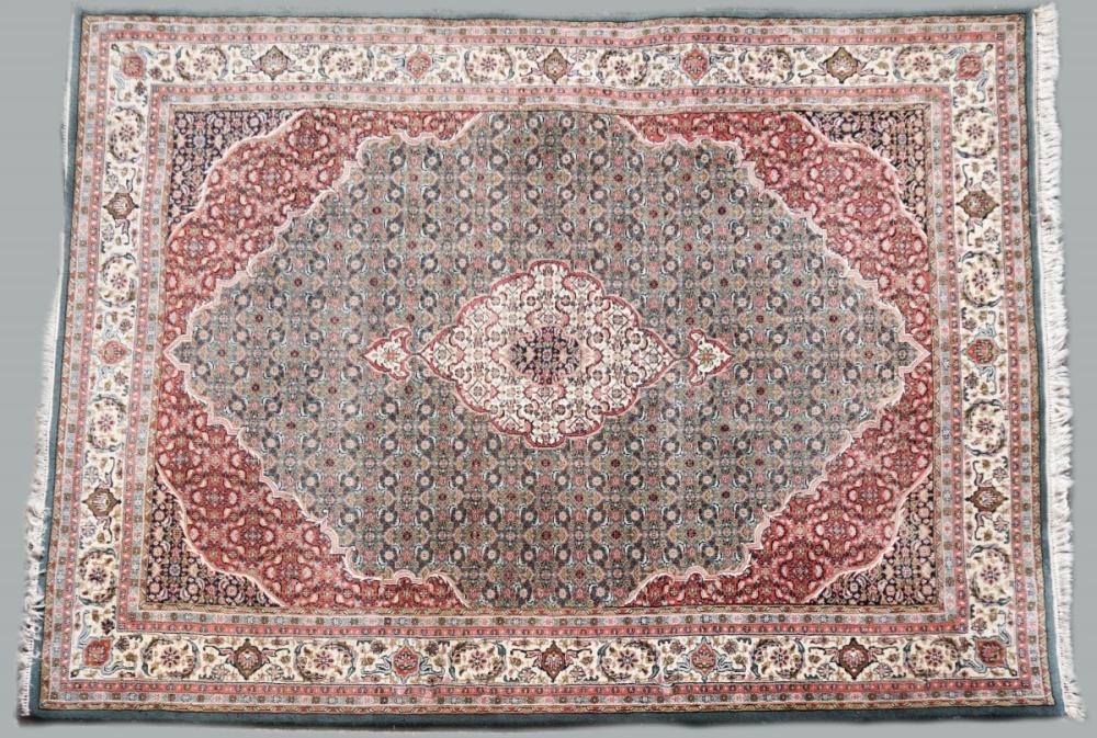 LARGE INDIAN BIJAR WOOL RUGLARGE