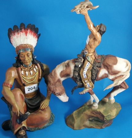 Large Indian figures Prayer to