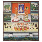LARGE INDIAN RAJBAOG SHRINATHJ