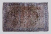 LARGE INDO SAROUK HAND KNOTTED