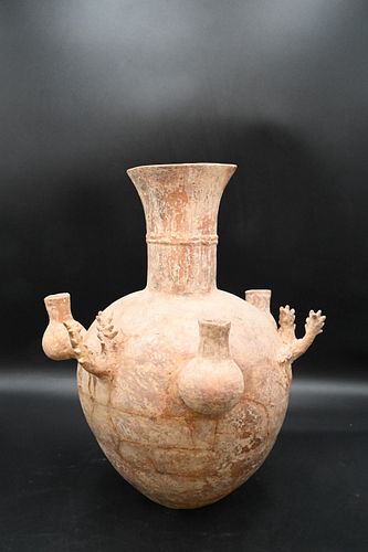 LARGE IRANIAN POTTERY VESSELLarge