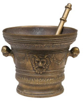 LARGE ITALIAN BRONZE DOUBLE-HA
