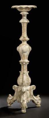 Large Italian Carved and Gilde