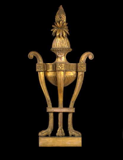 Large Italian Carved Giltwood