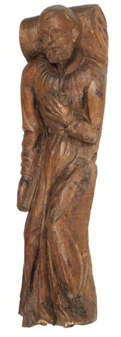 LARGE ITALIAN CARVED RELIGIOUS